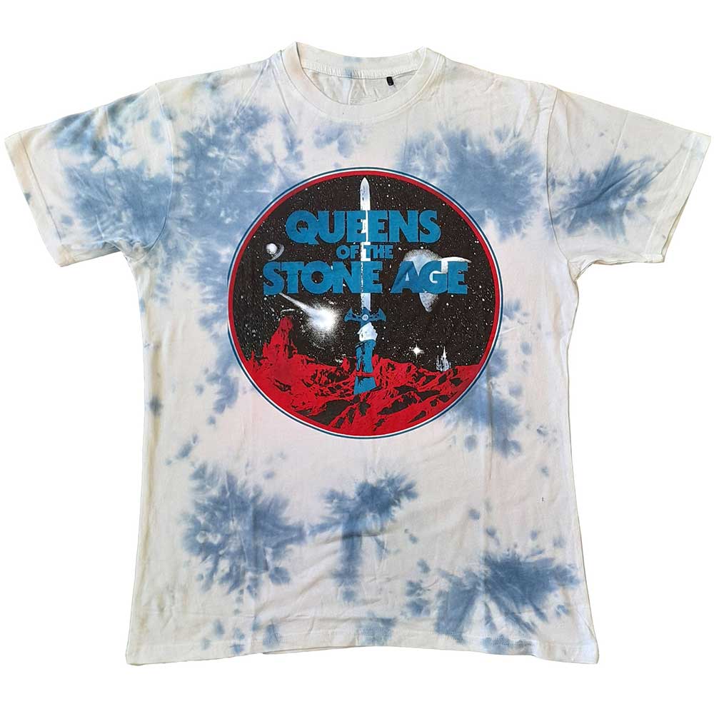 Queens Of The Stone Age Unisex T-Shirt: Branca Sword (Wash Collection) (Small)