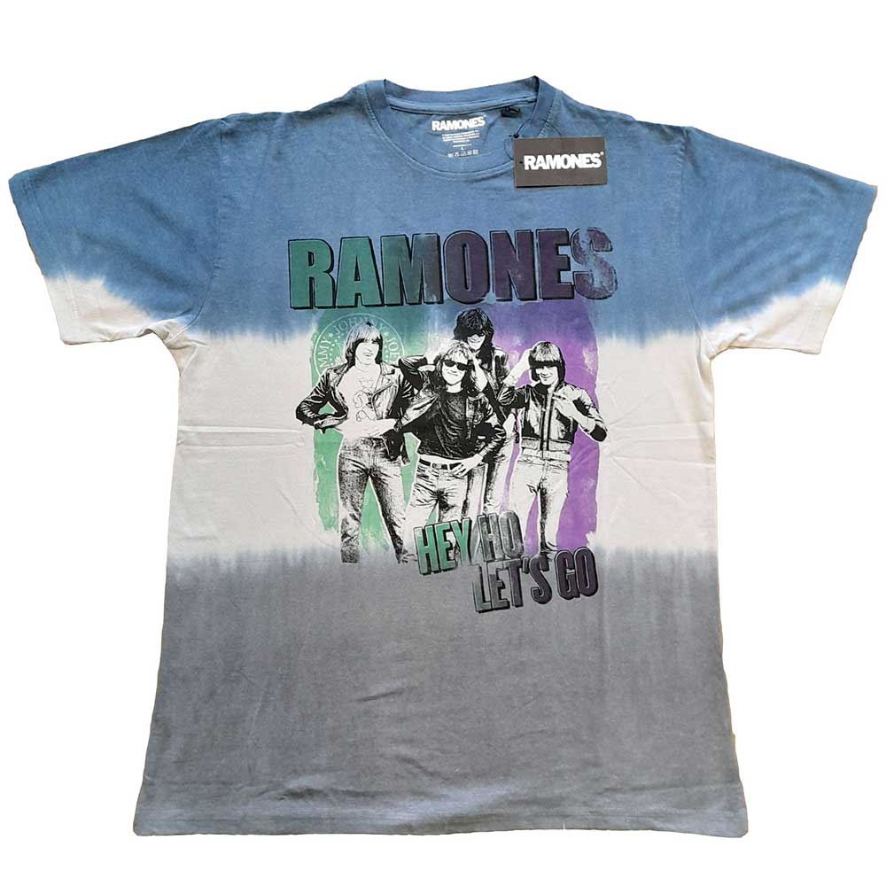 Ramones Unisex T-Shirt: Hey Ho Retro (Wash Collection) (Small)