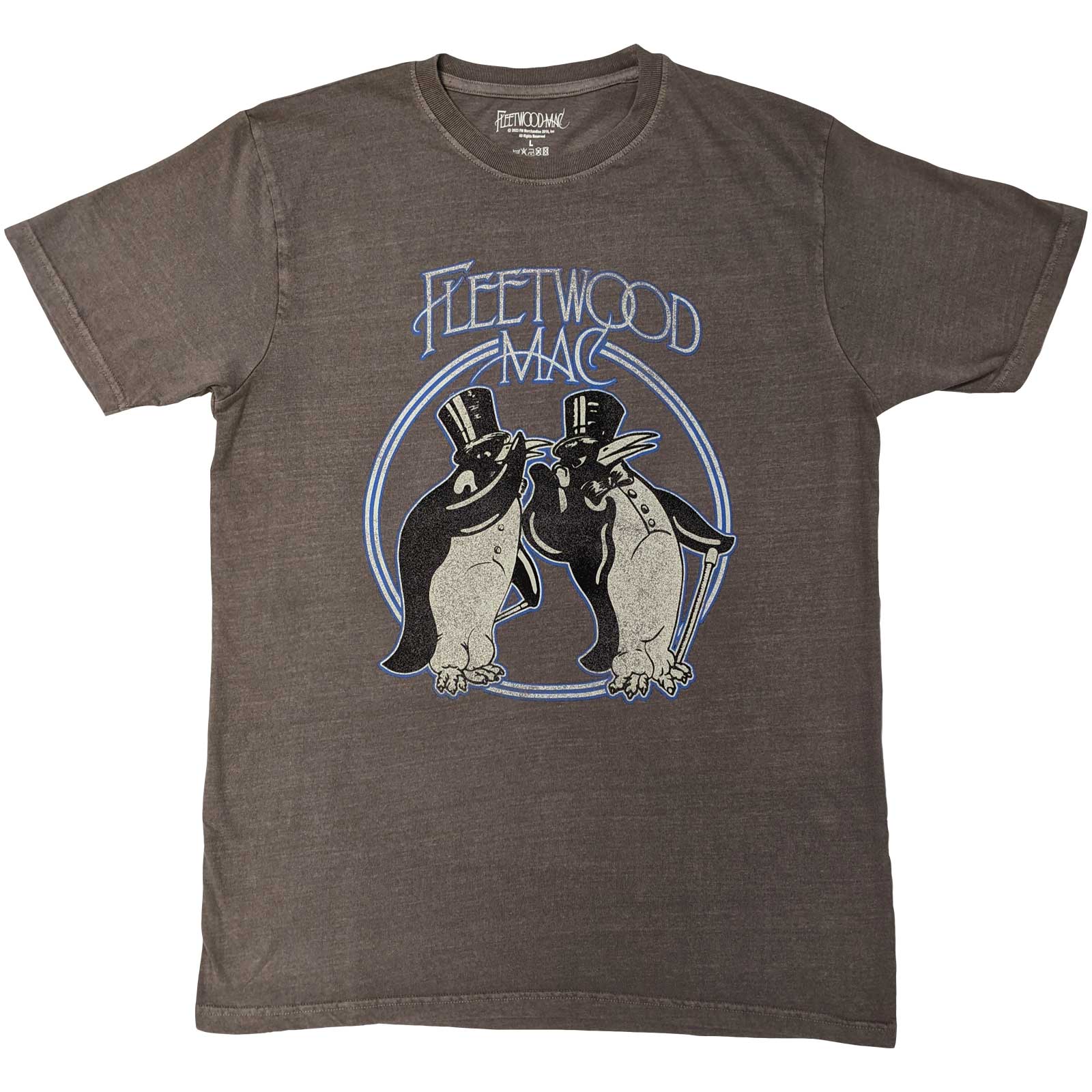 Fleetwood Mac Unisex T-Shirt: Penguins (Large)