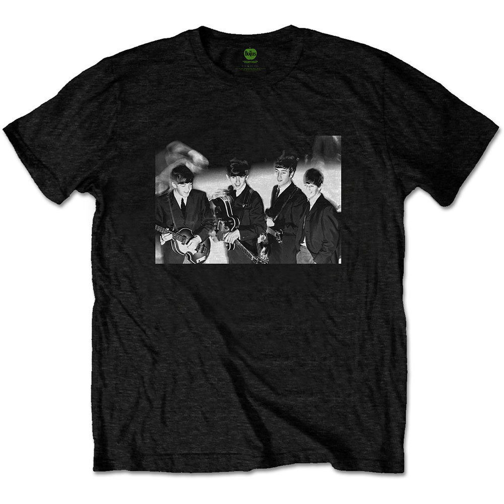 The Beatles Unisex T-Shirt: Smiles Photo (Large)