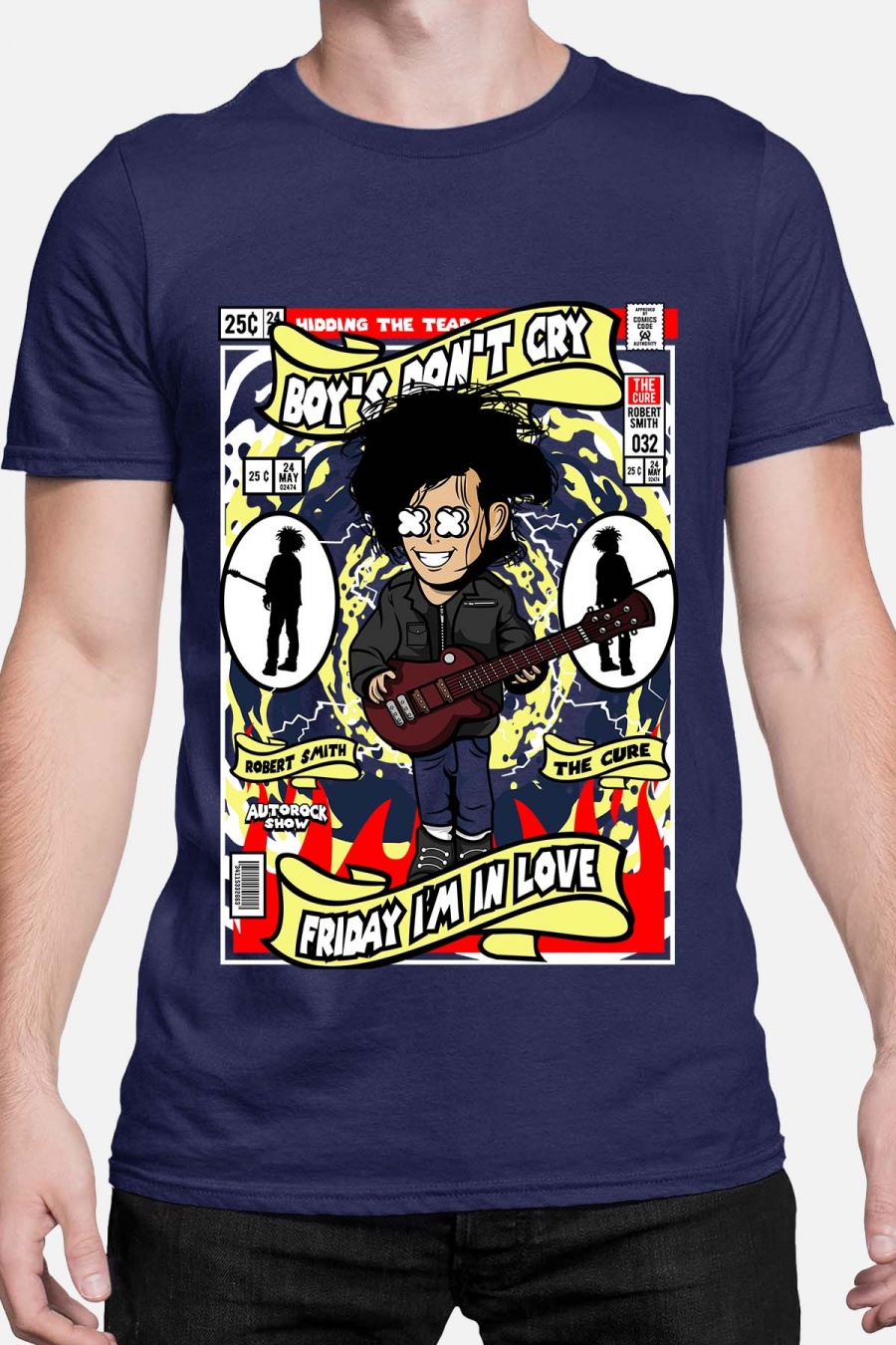 The Cure unisex t-shirt: "Funko" - finns i flera färger - storlek XS-XXL - 2