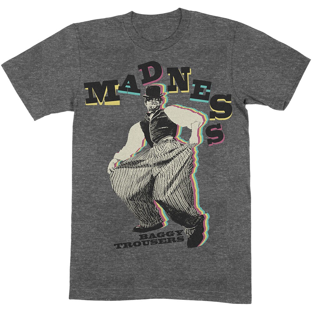 Madness Unisex T-Shirt: Baggy Trousers (Medium)