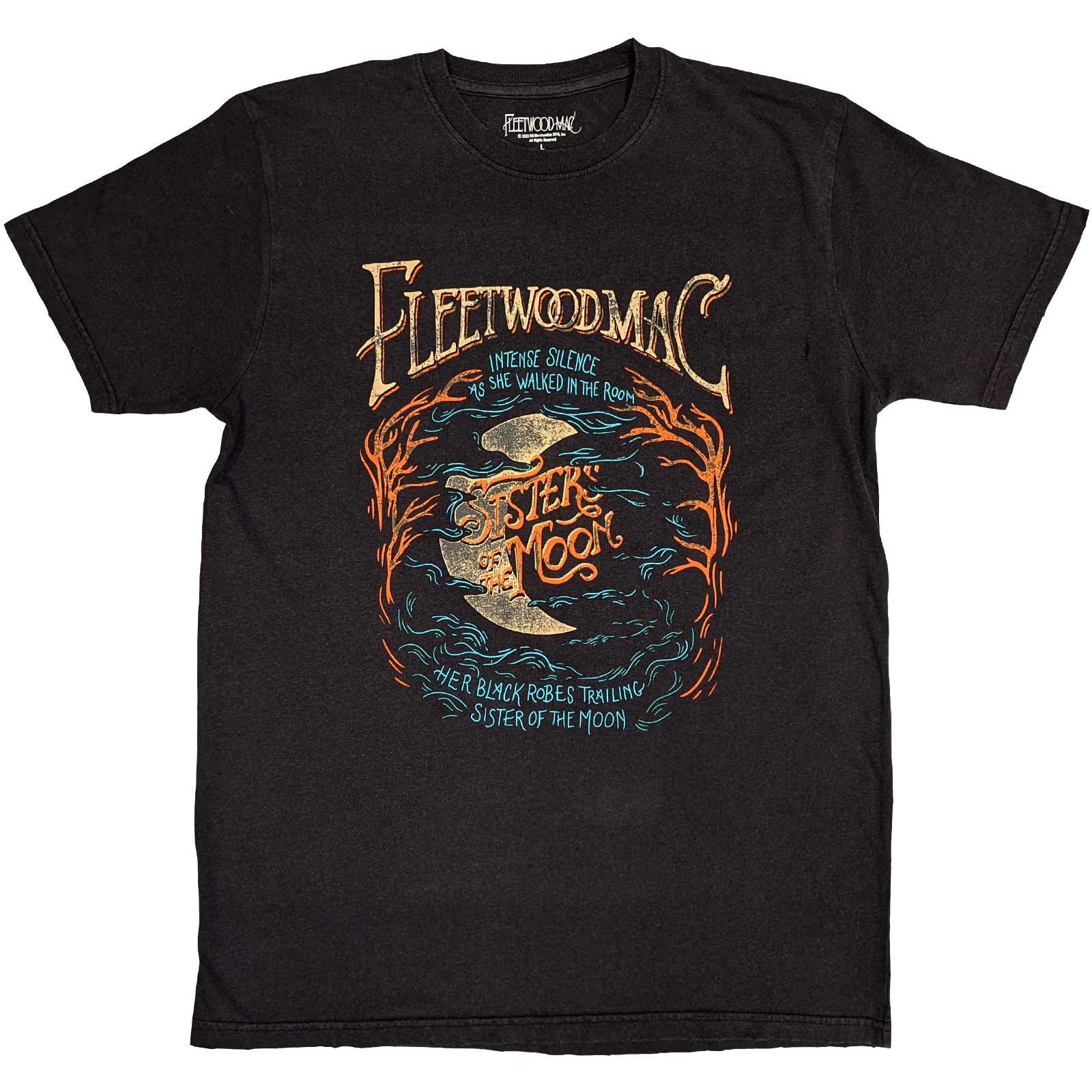 Fleetwood Mac Unisex T-Shirt: Sisters Of The Moon (Large)