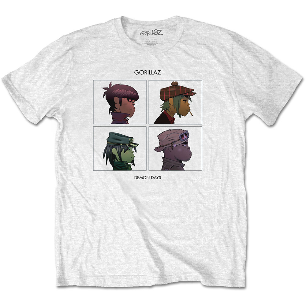 Gorillaz Unisex T-Shirt: Demon Days (Small)