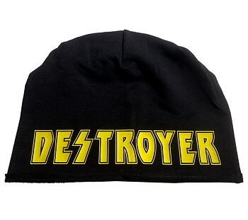 Beanie: Destroyer Unisex med rullad kant