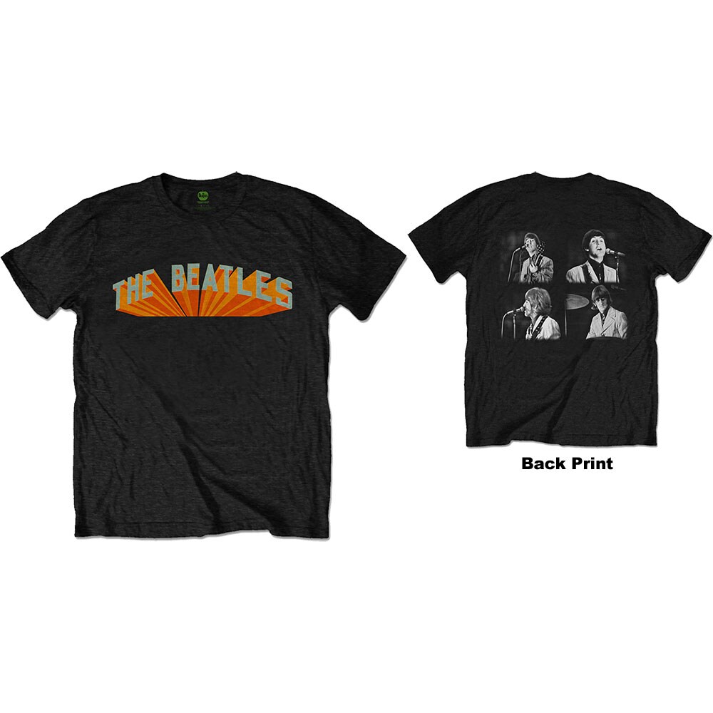 The Beatles Unisex T-Shirt: Live in Japan (Back Print) (X-Large)