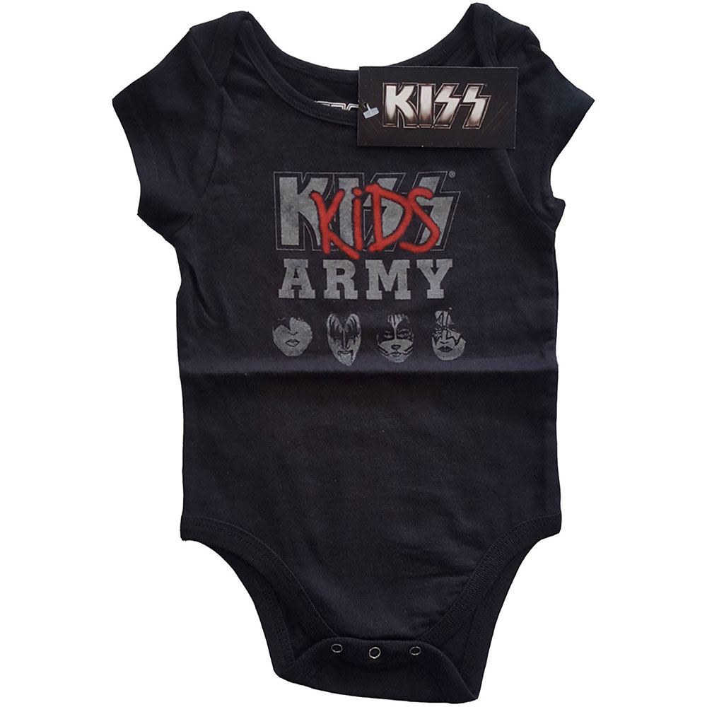 KISS vauvan body: Army