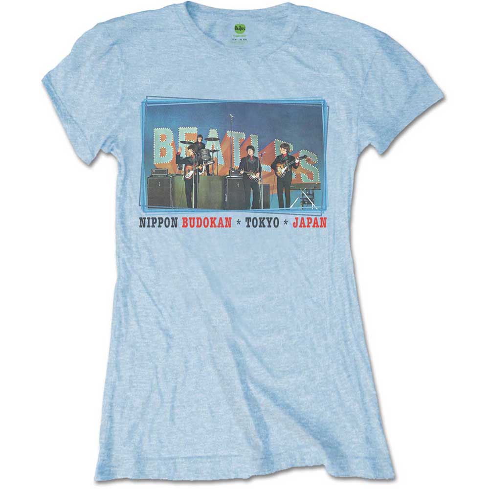 The Beatles Ladies T-Shirt: Nippon Budokan (Large)