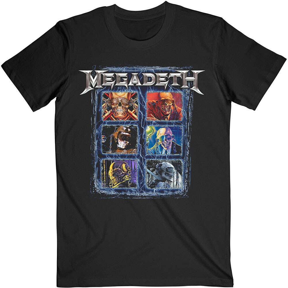 Megadeth Unisex T-Shirt: Vic Head Grip (Large)
