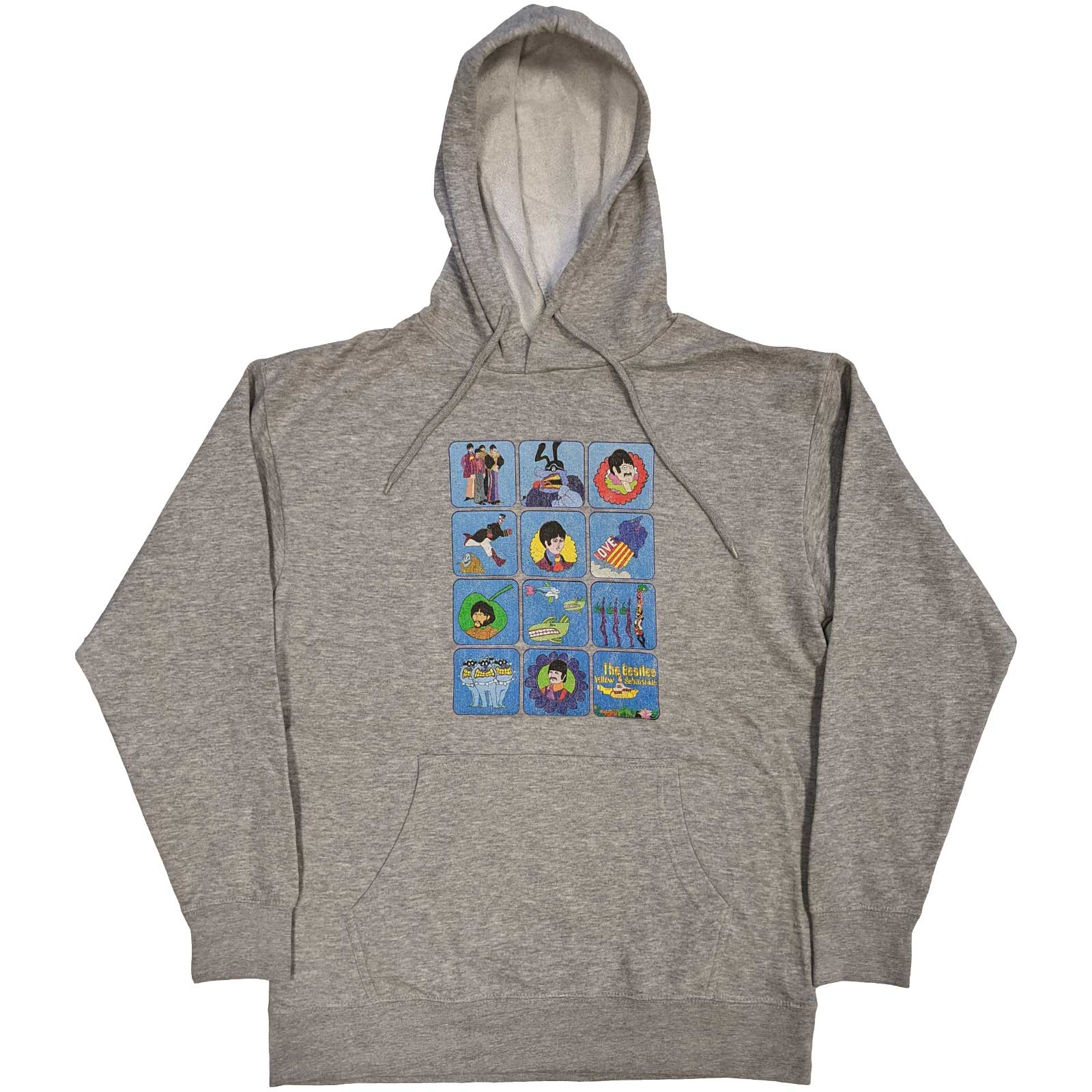The Beatles Unisex Pullover Hoodie: Sub Montage (Medium)