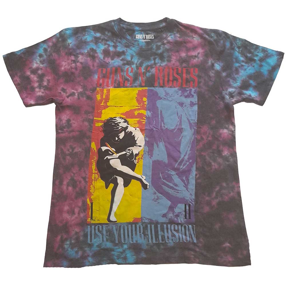 Guns N' Roses Unisex T-Shirt: Use Your Illusion (Wash Collection) (X-Large)