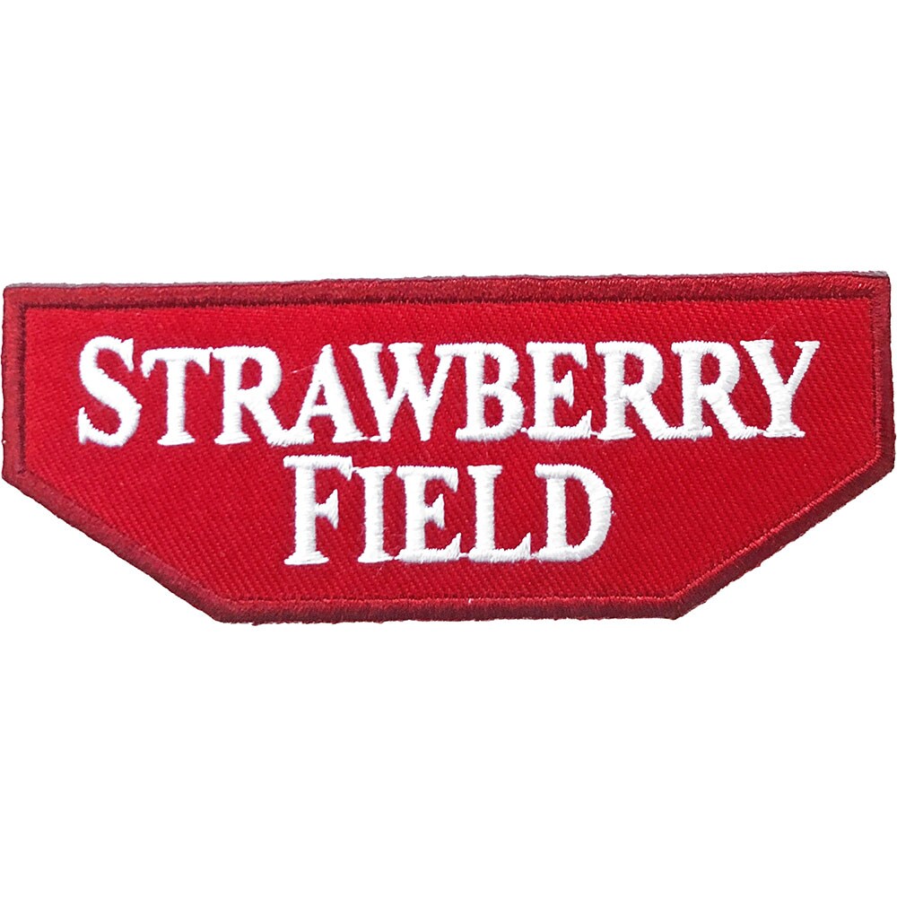Road Sign Standard Patch: Strawberry Field