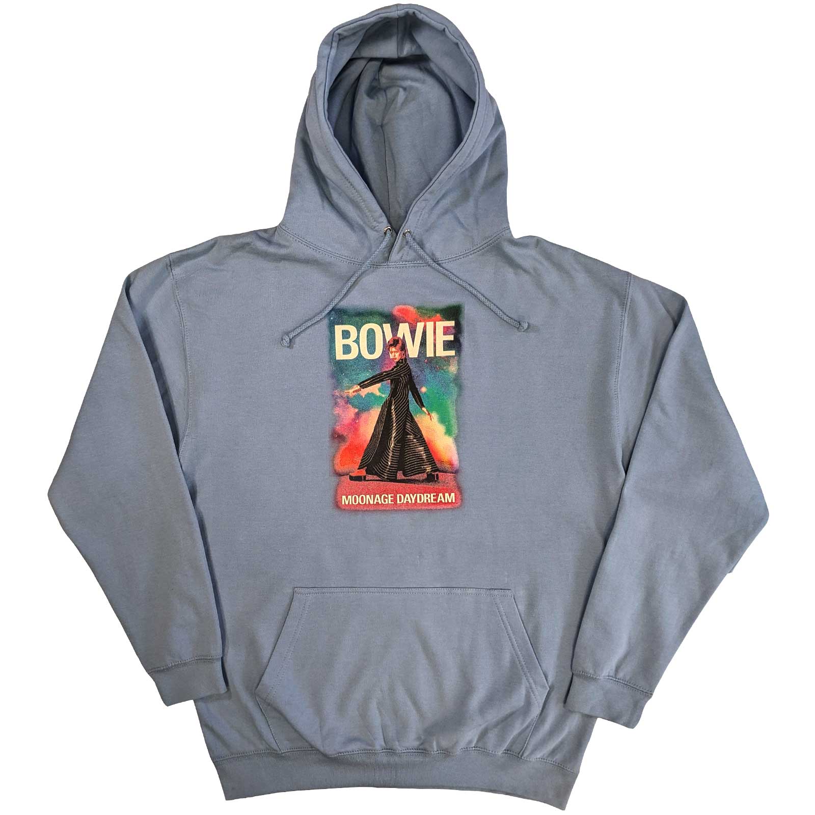 David Bowie Unisex Pullover Hoodie: Moonage 11 Fade (XX-Large)
