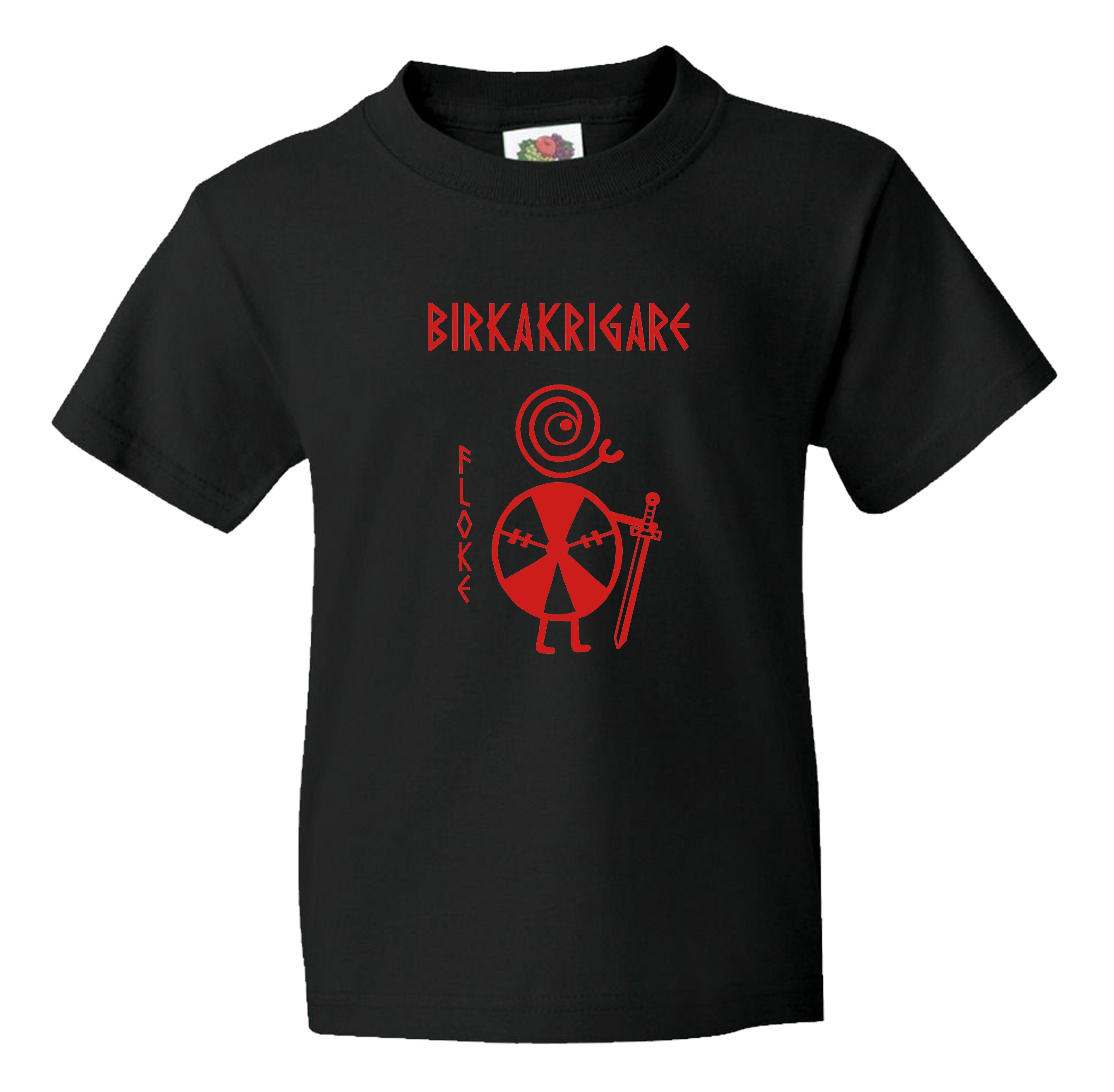 Kids t-shirt: Birka Warriors - Floke - Viking Art Collection (9-11 years)