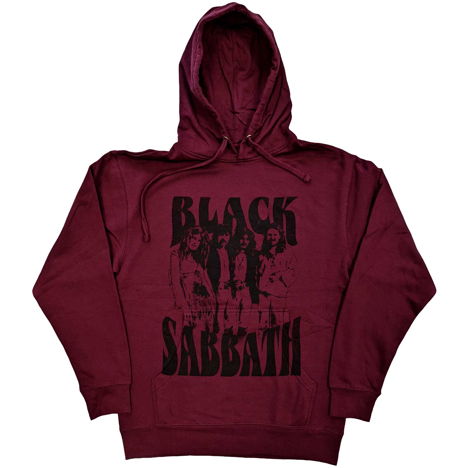 Black Sabbath Unisex Pullover Hoodie: Band and Logo (Medium)