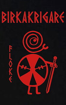 Barn t-shirt: Birkakrigare - Floke - Viking Art Kollektion (12-13 år)