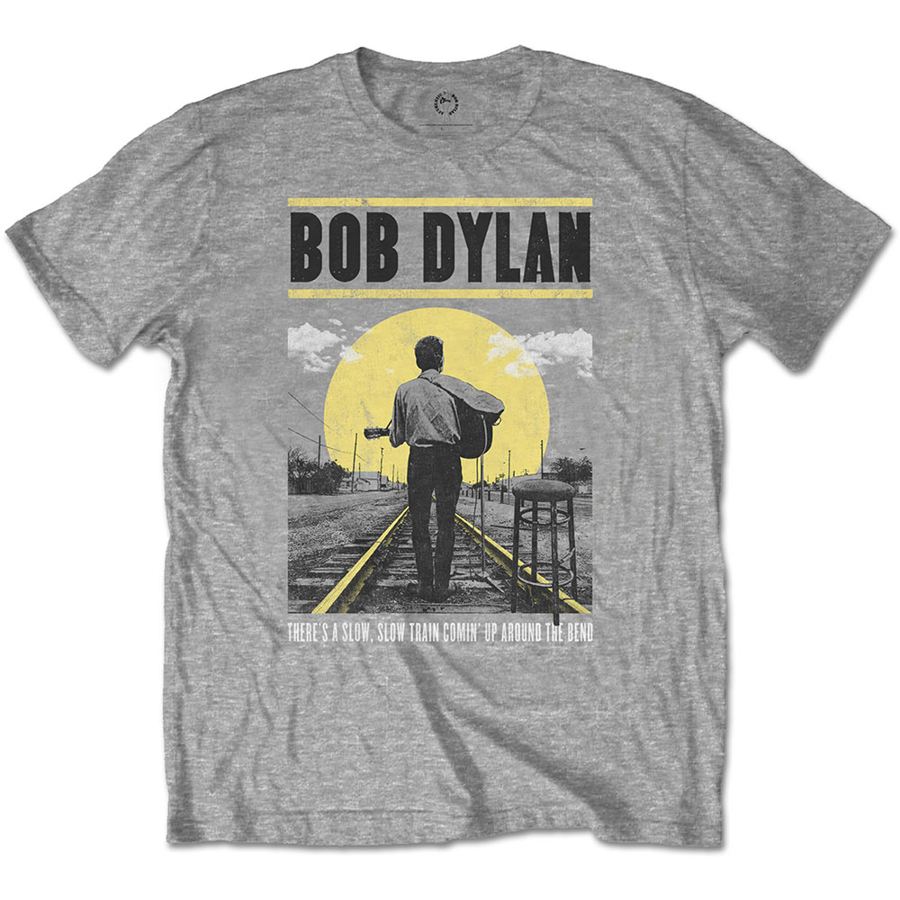 Bob Dylan Unisex T-Shirt: Slow Train (Small)