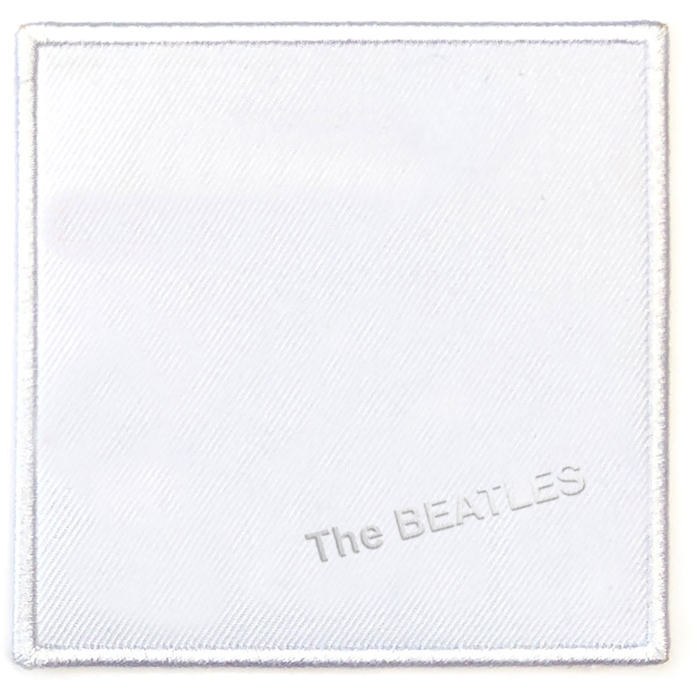 The Beatles Standard Patch: White Album Album Cover (Loose)