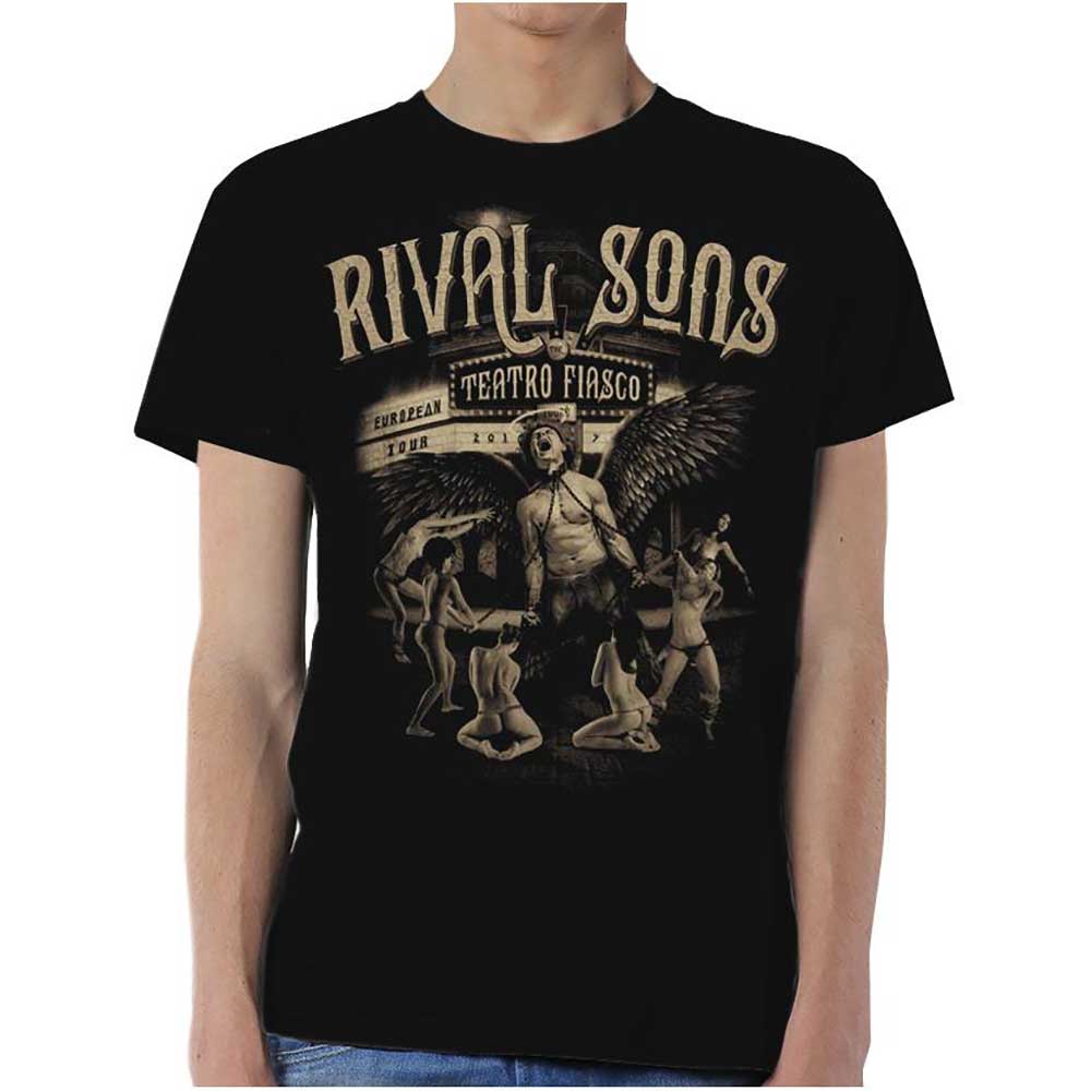 Mispend varsel Genveje Rival Sons Unisex T-Shirt: Teatro Fiasco (Small) - PLUGGED SWEDEN