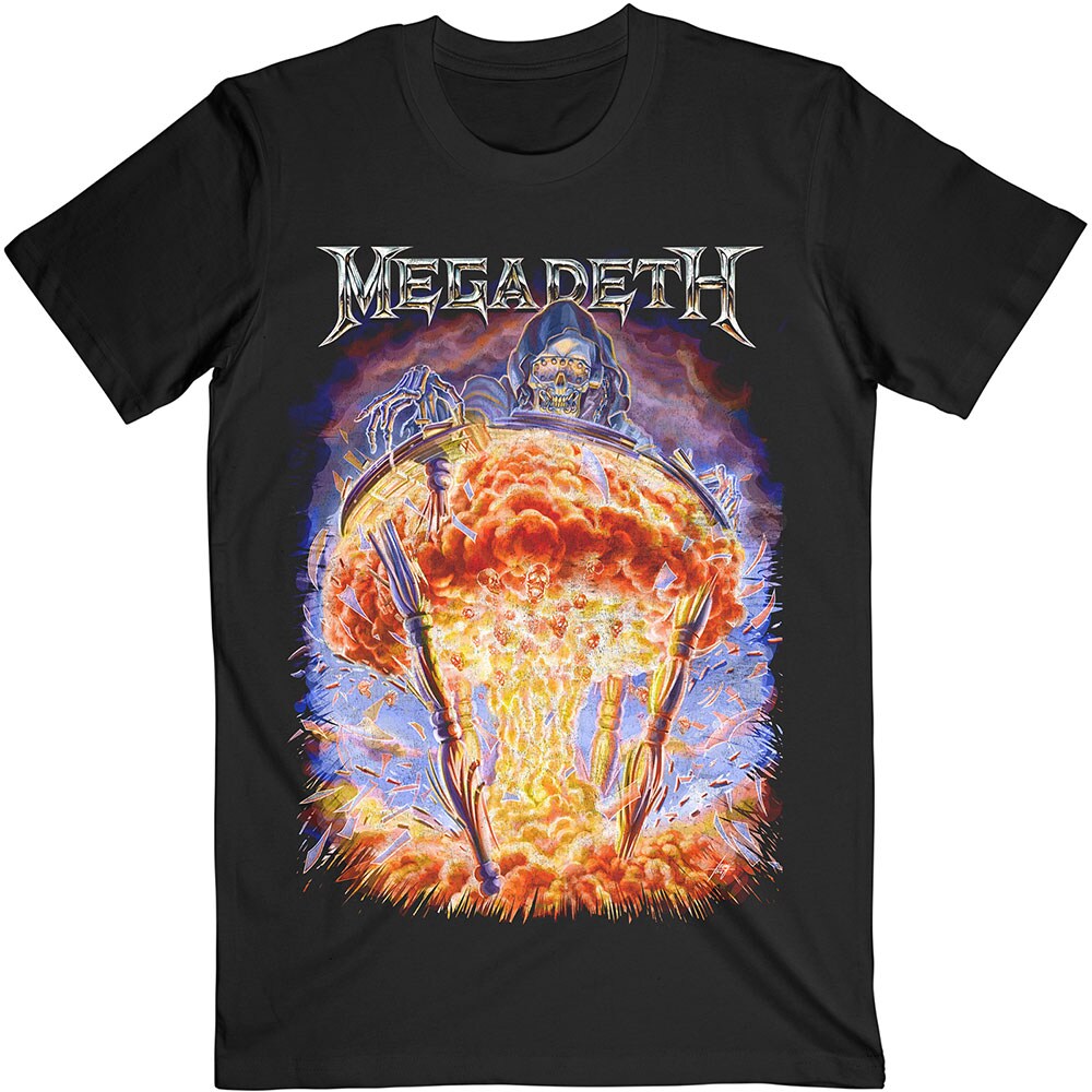 Megadeth Unisex T-Shirt: Countdown to Extinction (Medium)