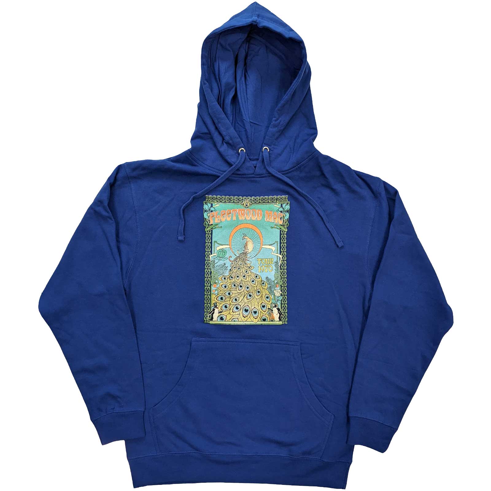 Fleetwood Mac Unisex Pullover Hoodie: Peacock (X-Large)