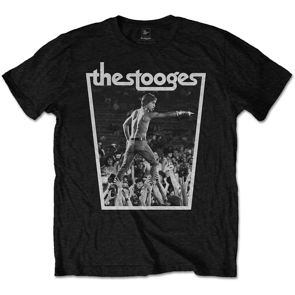 Iggy & The Stooges Unisex T-Shirt: Crowd walk (Small) - 2