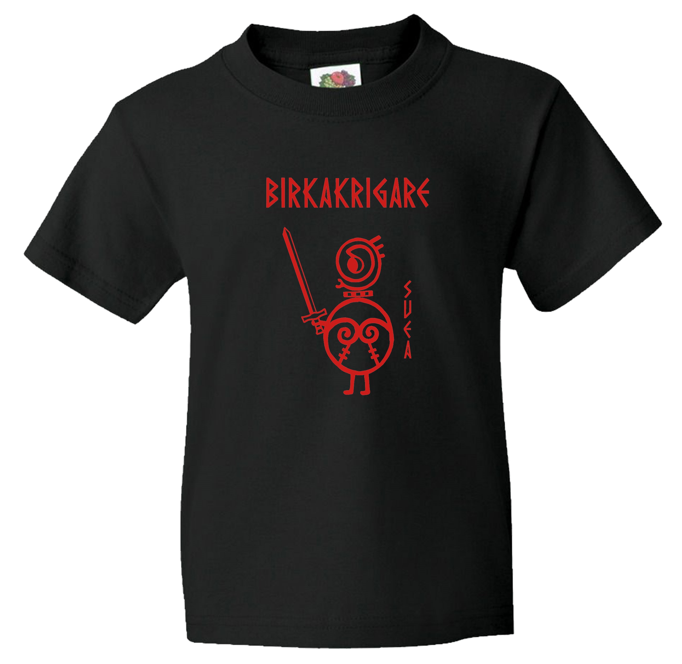 Kids t-shirt: Birka Warriors - Svea - Viking Art Collection (9-11 years)