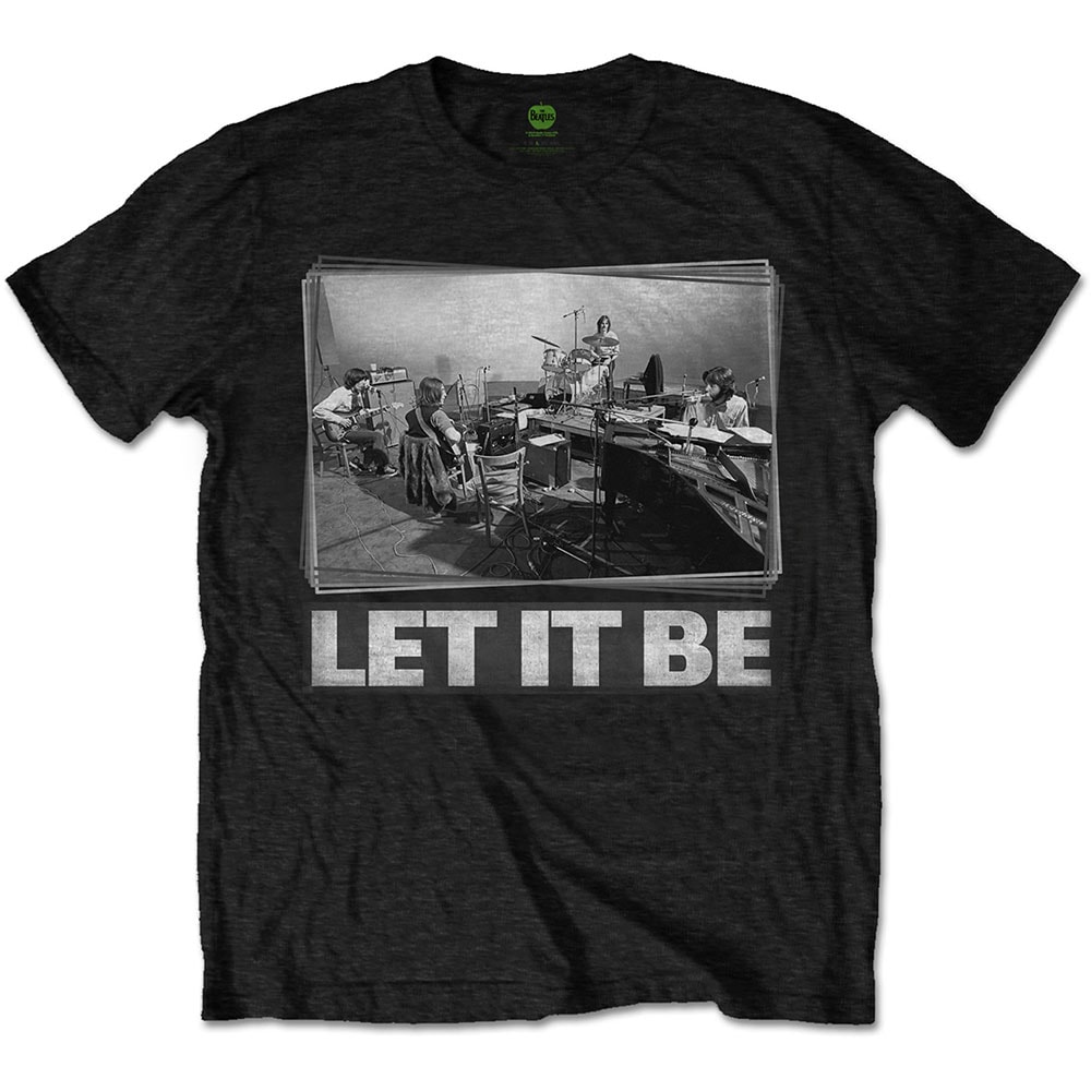 The Beatles Unisex T-Shirt: Let It Be Studio (XX-Large)