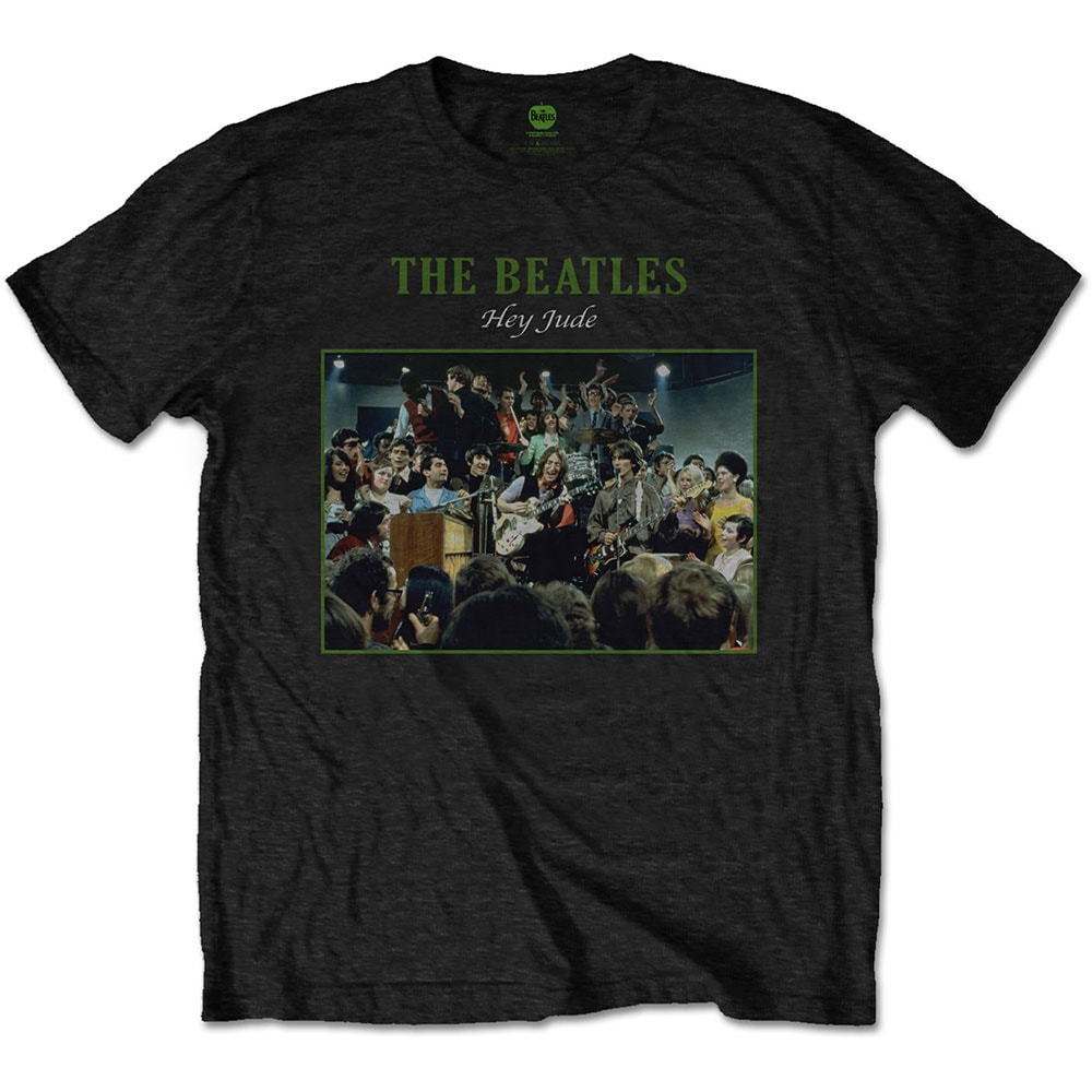 The Beatles Unisex T-Shirt: Hey Jude Live (X-Large)