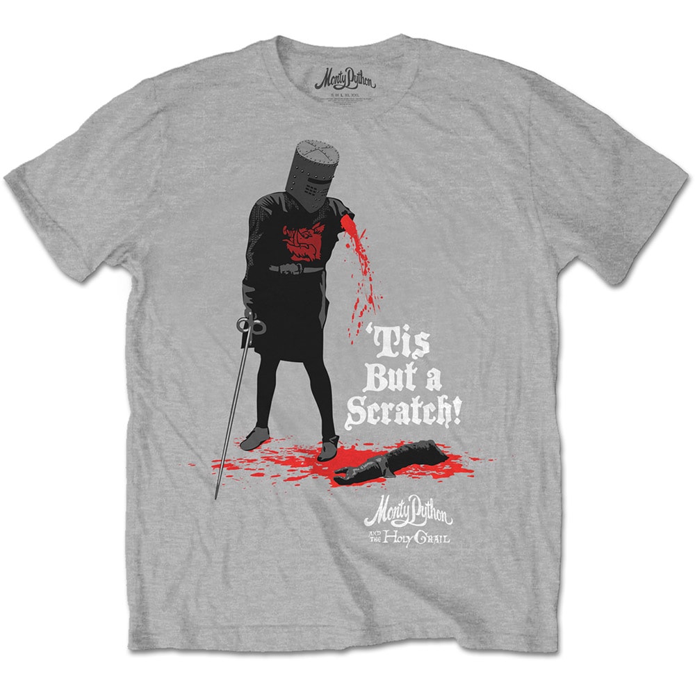 Monty Python Unisex T-Shirt: Tis But A Scratch (Medium) - 2
