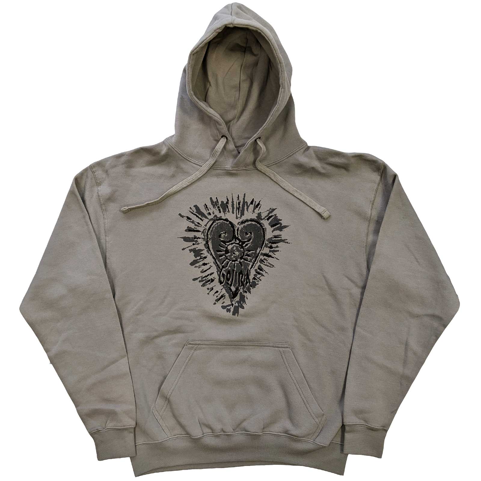 Gojira Unisex Pullover Hoodie: Fortitude Heart (Large)
