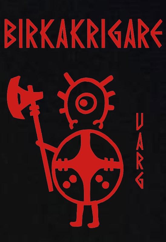 Kids t-shirt: Birka Warriors - Varg - Viking Art Collection (5-6 years) - 2