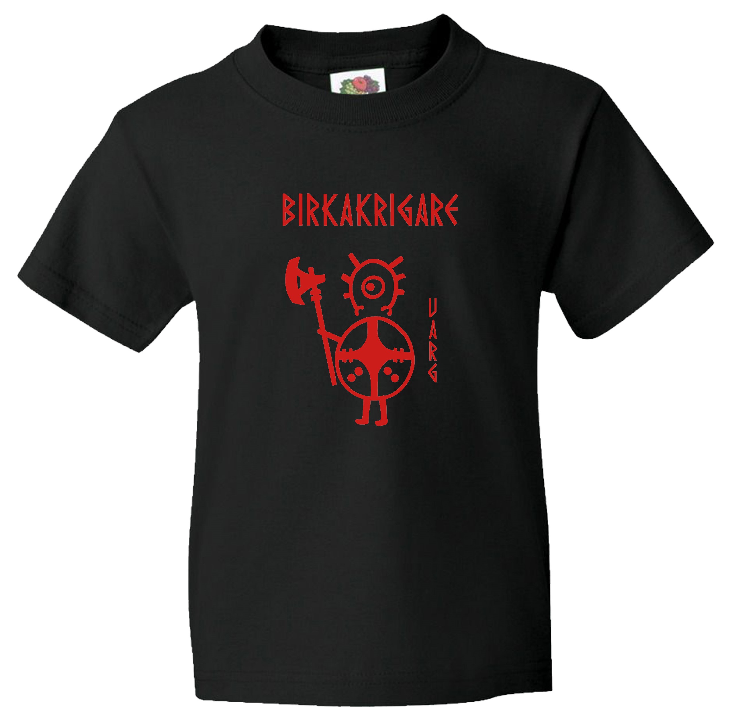 Kids t-shirt: Birka Warriors - Varg - Viking Art Collection (12-13 years)