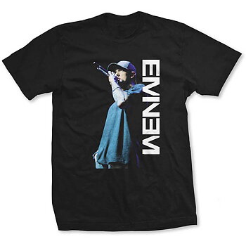 Eminem Unisex T-Shirt: Mic. Pose (Small)