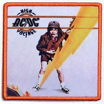 AC/DC Standard Patch: High Voltage (Album Cover)