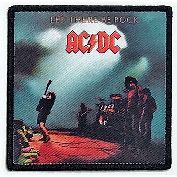 AC/DC Standard Patch: Let There Be Rock (Album Cover)