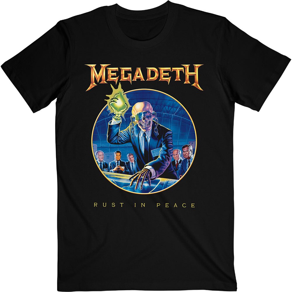 Megadeth Unisex T-Shirt: RIP Anniversary (XX-Large)
