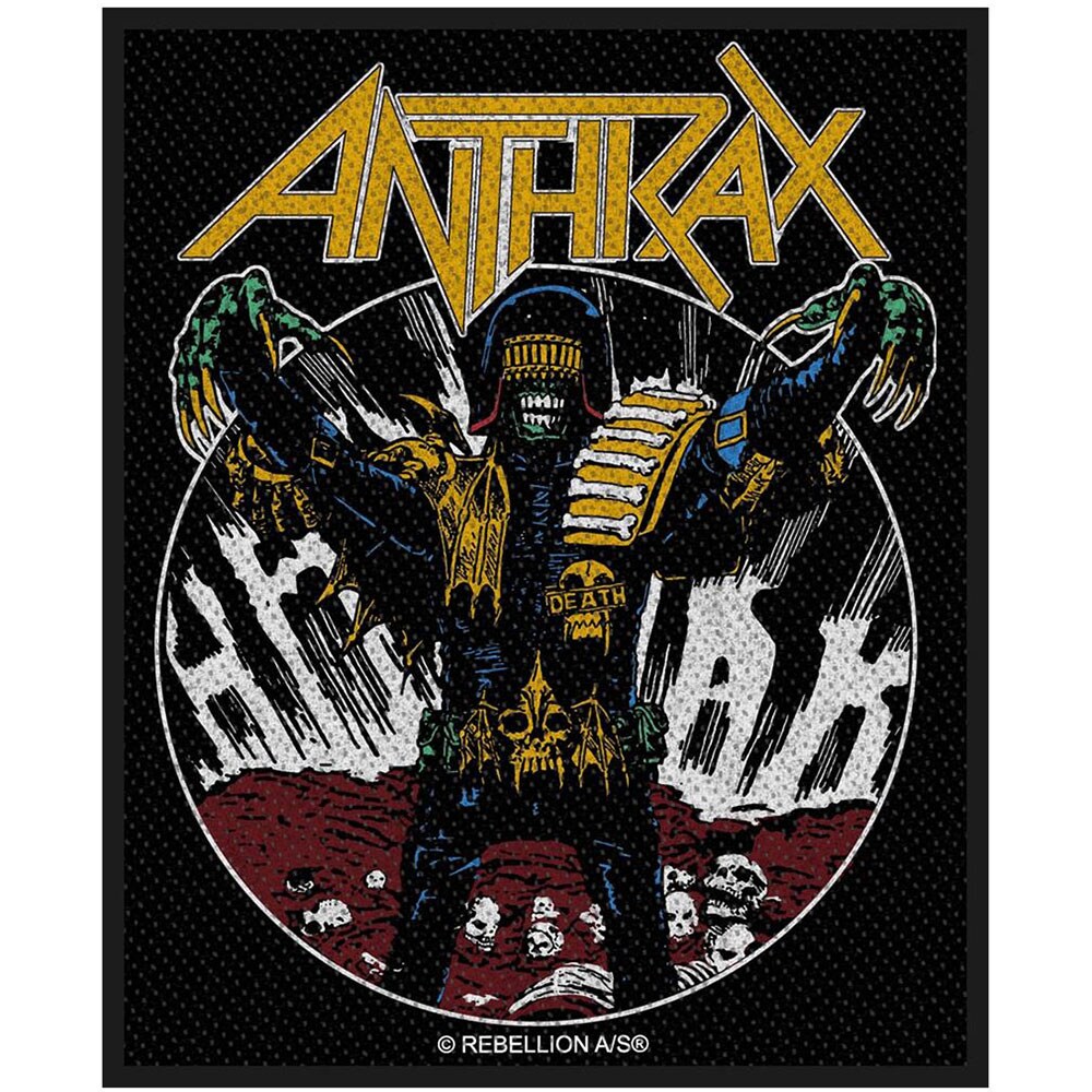 Anthrax Standard Patch: Judge Death