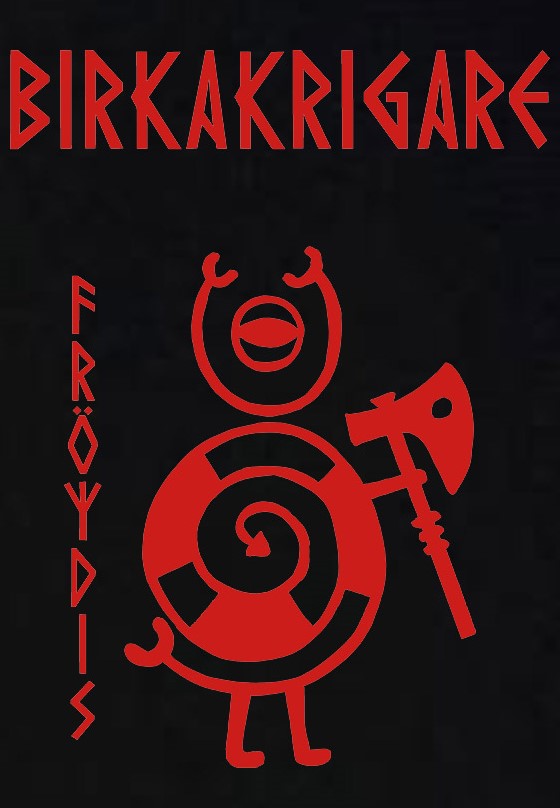 Barn t-shirt: Birkakrigare - Fröydis - Viking Art Kollektion (5-6 år) - 2