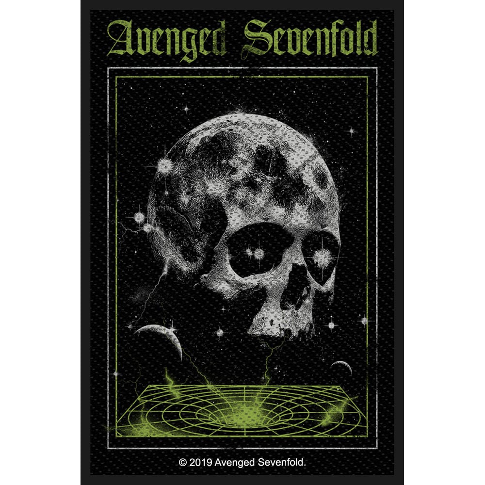 Avenged Sevenfold Standard Patch: Vortex Skull (Loose)
