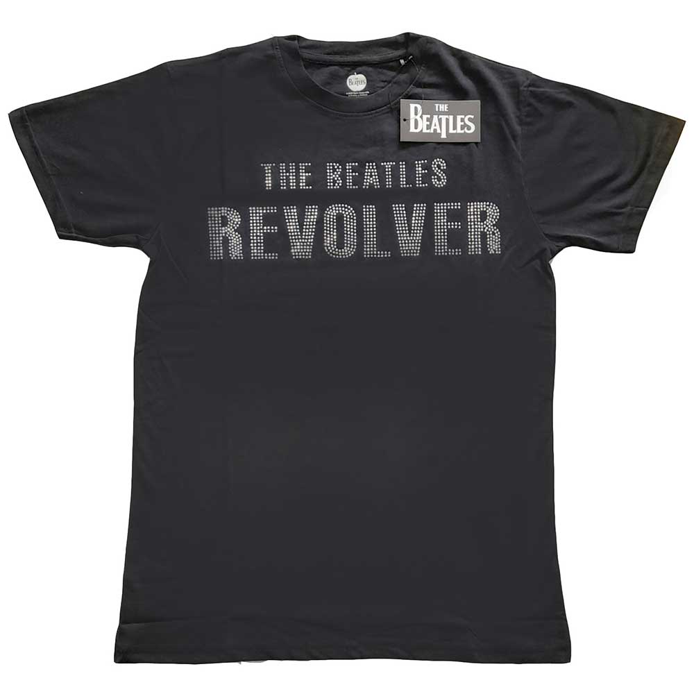 The Beatles Unisex T-Shirt: Revolver (Diamante) (Medium)