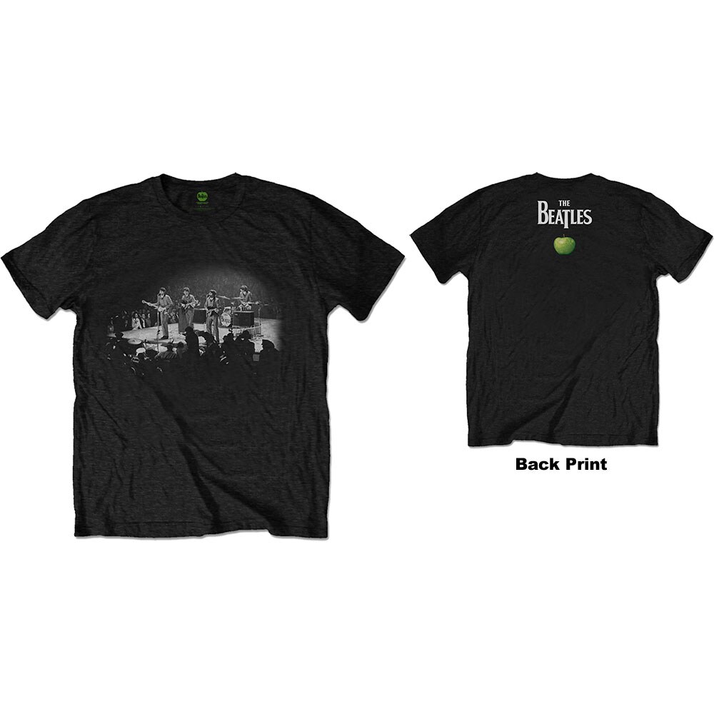 The Beatles Unisex T-Shirt: Live in DC (Back Print) (Medium)
