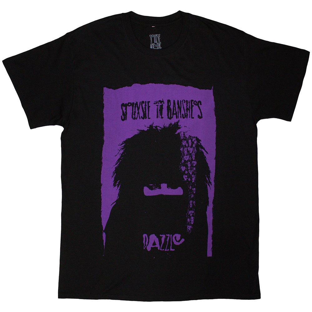 Siouxsie & The Banshees Unisex T-Shirt: Dazzle (Black) (X-Large)