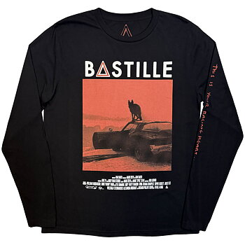 Bastille Unisex Long Sleeve T-Shirt: All This Bad Blood (Black) (Medium) (Ex-Tour)