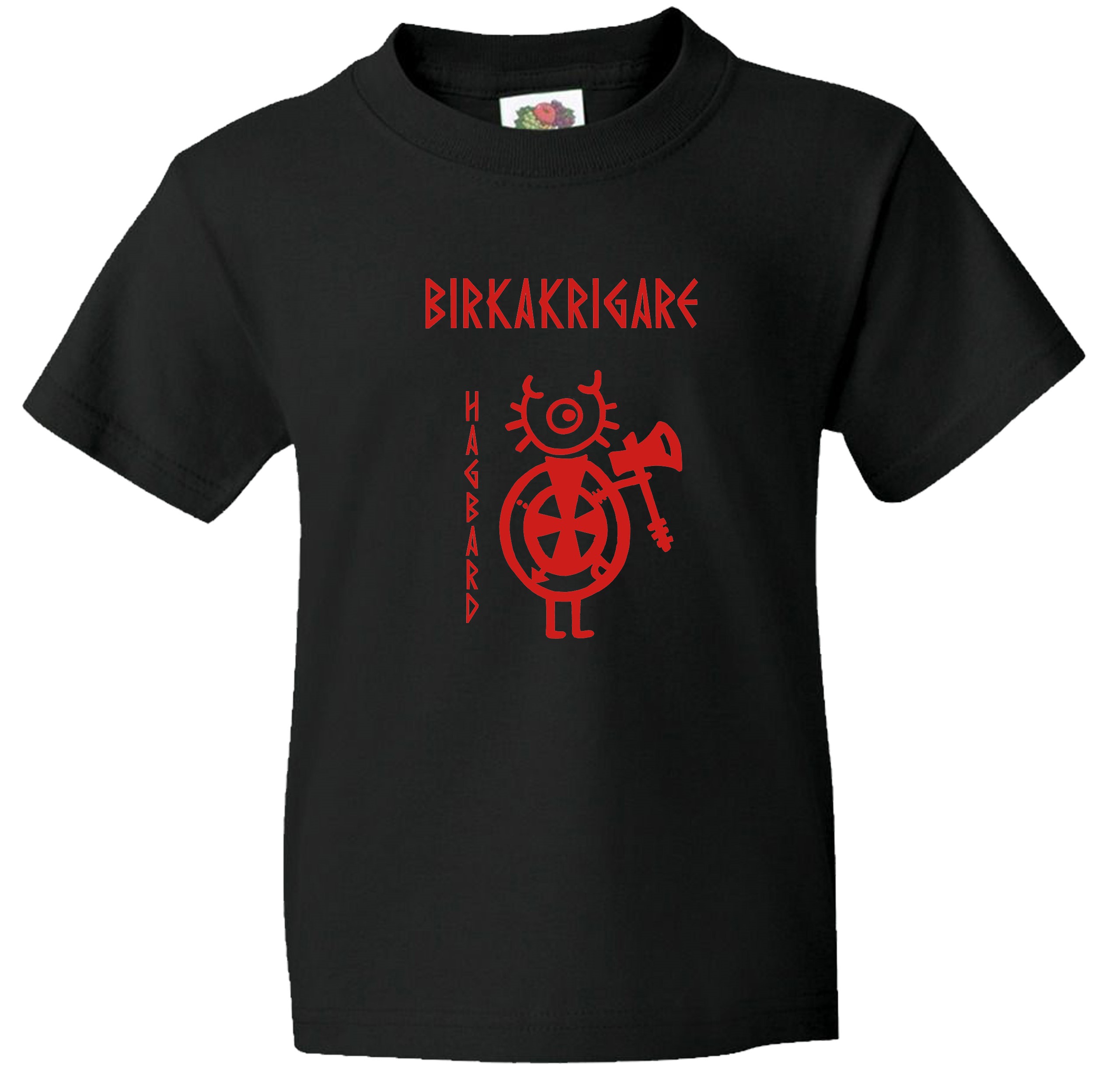 Kids t-shirt: Birka Warriors - Hagbard - Viking Art Collection (7-8 years)