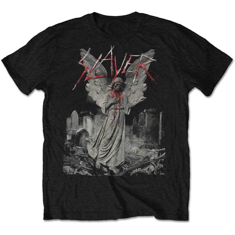 Slayer Unisex T-Shirt: Gravestone Walks (Small) - 2