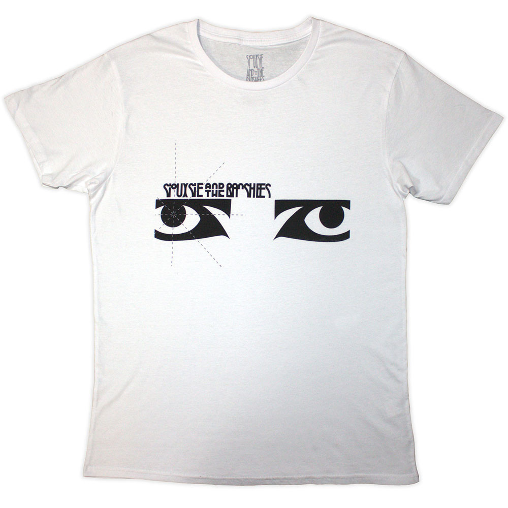 Siouxsie & The Banshees Unisex T-Shirt: Through The Looking Glass (White) (X-Large)