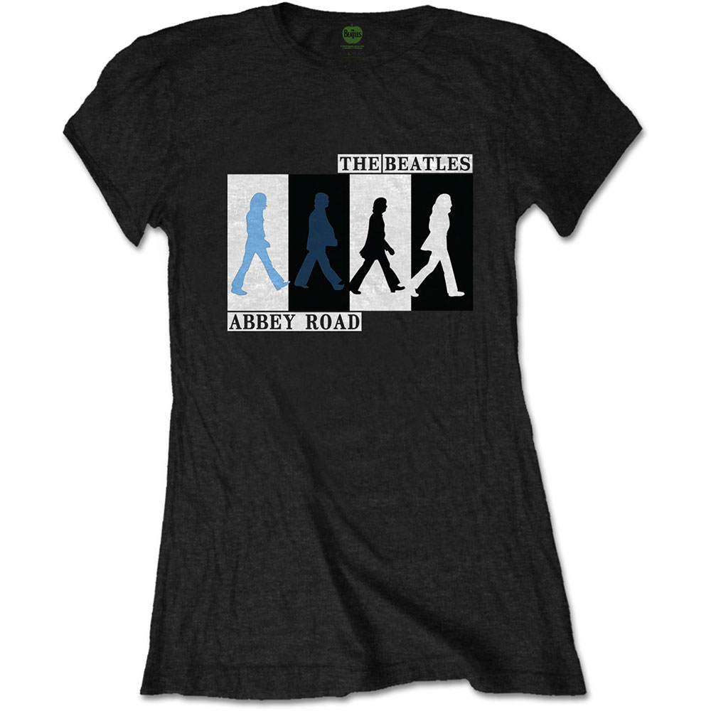 The Beatles Ladies T-Shirt: Abbey Road Colours Crossing (XX-Large)