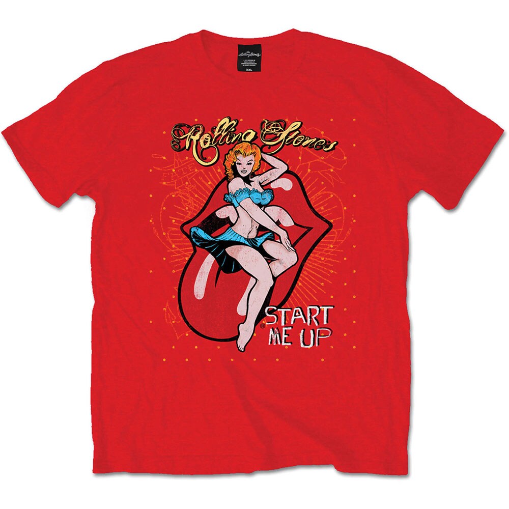 The Rolling Stones Unisex T-Shirt: Start me up (Medium) - 2