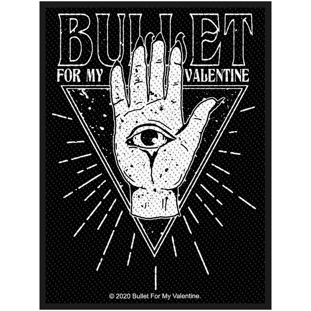 Bullet For My Valentine Standard Patch: All Seeing Eye
